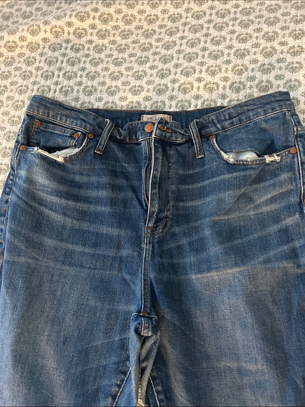 Classic Blue Women's Straight-Leg Jeans - Picture 4 of 6